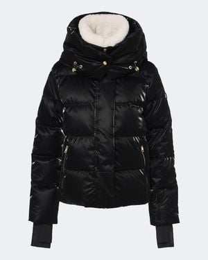 Bogner Naia Hooded Down Ski Jacket - Black