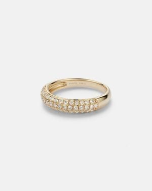 PERSÉE Ring Aus 18Kt Gelbgold Mit Diamanten - Weiß