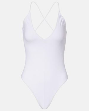 Wardrobe NYC Body Con Espalda Abierta - Blanco