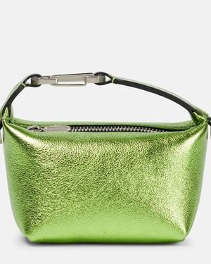 Eera Pochette Moonbag En Cuir - Vert