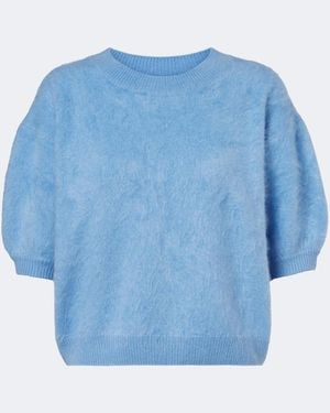 Lisa Yang Jersey Juniper De Cachemir - Azul