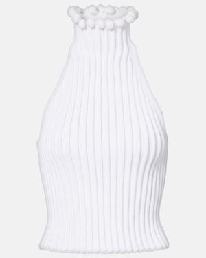 Alaïa Sleeveless Top - White