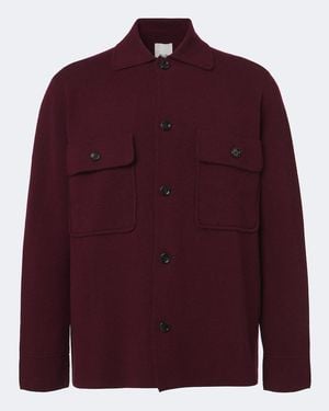 Allude Cardigan Aus Wolle Und Cashmere - Rot