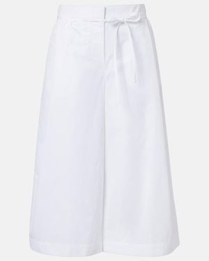 Jacquemus Marin Cotton Bermuda Shorts - White