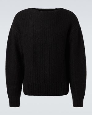 Visvim Pullover Aus Wolle Und Mohair - Schwarz