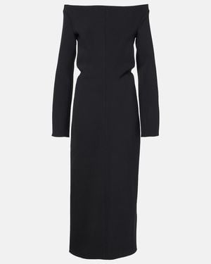 Proenza Schouler Yara Midi Dress - Black