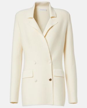 Gabriela Hearst Bowen Wool Blazer - Natural