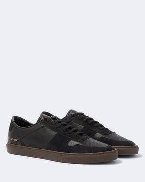 Common Projects Baskets Bball Duo En Cuir Et Daim - Noir