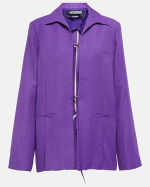 Jacquemus Blazers - Purple