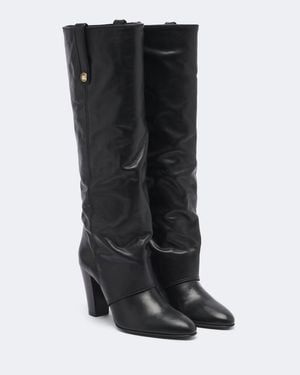 Chloé Stiefel Anouk Aus Leder - Schwarz