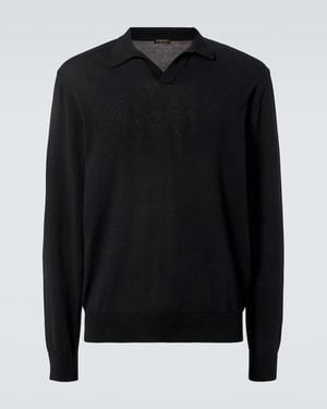 Rubinacci Poloshirt Amalfi Aus Baumwolle - Schwarz
