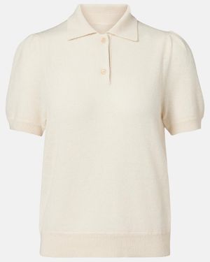 Jardin Des Orangers Cashmere Polo Jumper - White