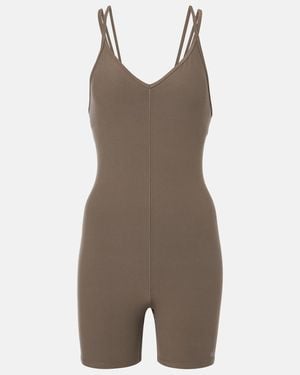 Alo Yoga Alosoft Suns Out Bodysuit - Brown