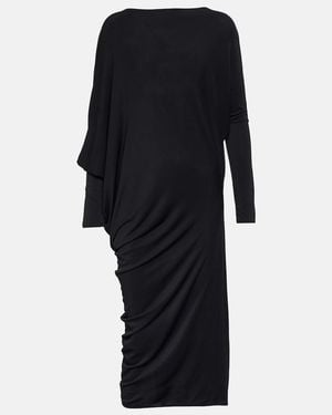 Wolford Crepe Jersey Midi Dress - Blue