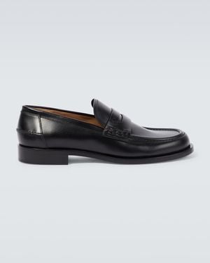 Gianvito Rossi Loafers Michael Aus Leder - Schwarz