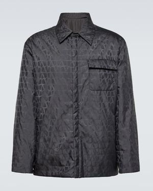 Valentino Toile Iconographe Reversible Jacket - Black