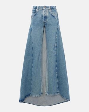 Jean Paul Gaultier X Shayne Oliver Straight Jeans - Blue