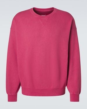 Visvim Sudadera Jumbo En Jersey De Algodon - Rosa