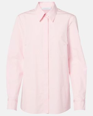 Gabriela Hearst Cruz Cotton Shirt - Pink