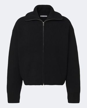 Studio Nicholson Pull Zippe En Laine - Noir