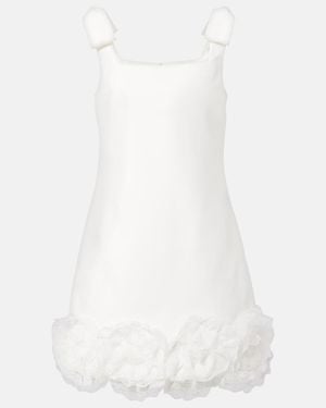 Self-Portrait Short Dresses - White