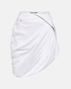 Jacquemus 'La Mini Jupe Saudade' Mini Skirt - White
