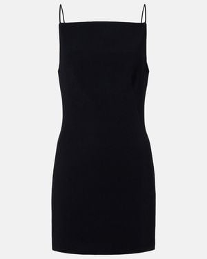 Givenchy Belted Cady Minidress - Black
