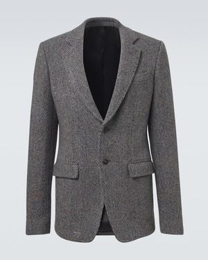Gabriela Hearst Jacke Irvine Aus Wolle Und Kaschmir - Grau