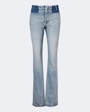Maison Margiela Mid-Rise Straight Jeans - Blue