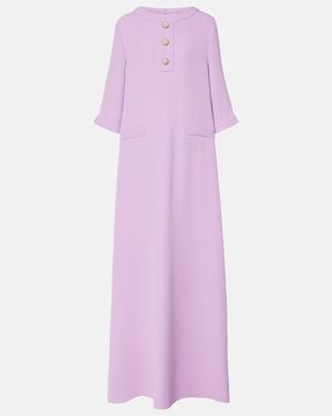 Valentino Silk Cady Gown - Purple