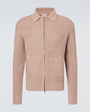 Tod's Cardigan Aus Mouline - Pink