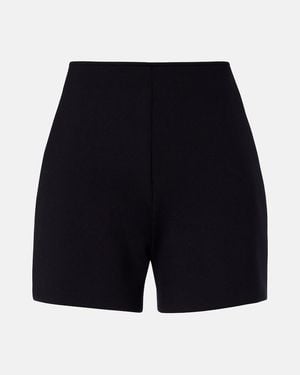 Wolford Shorts Midnight Grace De Tiro Alto - Negro