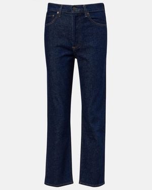 Agolde Jeans Rectos '90S Cropped - Azul