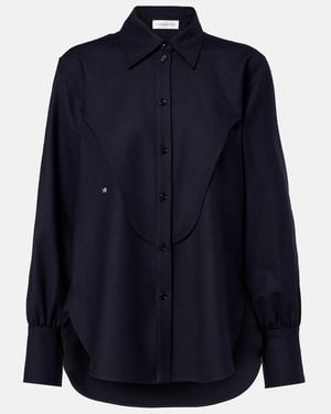 Victoria Beckham Oversized Shirt - Blue