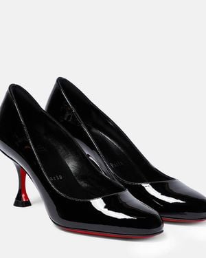 Christian Louboutin Stella Patent Leather Court Shoes - Black