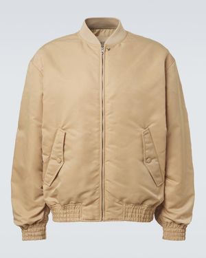 Valentino Vgold Bomber Jacket - Natural