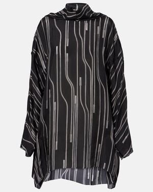 Rick Owens Printed Tunic - Black