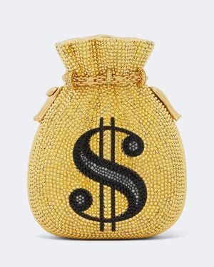 Judith Leiber Verzierte Clutch Money Bag - Mettallic