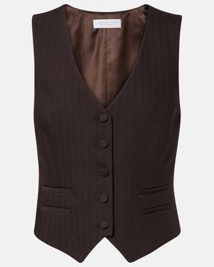 Gabriela Hearst Wool Vest - Brown