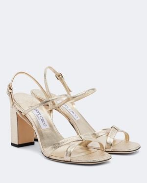 Jimmy Choo Elsy Slingback Sandals - Natural
