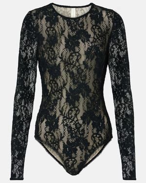 Zimmermann Body Aus Spitze - Schwarz