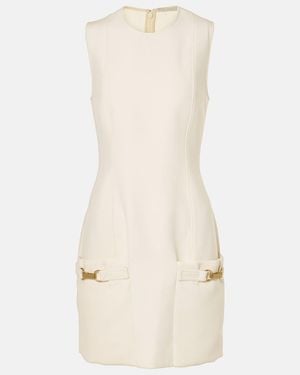 Stella McCartney Crewneck Minidress - Natural