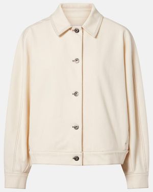 Max Mara Nettare Denim Jacket - Natural