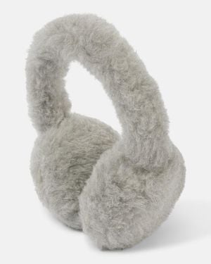 Max Mara Muffy Teddy Earmuffs - Gray