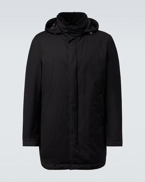 Herno Hooded Down Jacket - Black