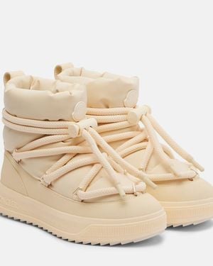 Moncler Monpulse Mid Snow Boots - Natural