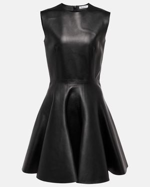 Alaïa Archetypes Leather Mini Dress - Black