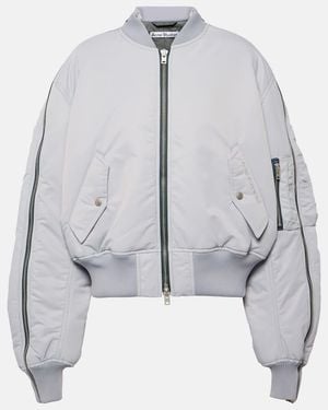 Acne Studios Oversize-Bomberjacke Onad - Grau
