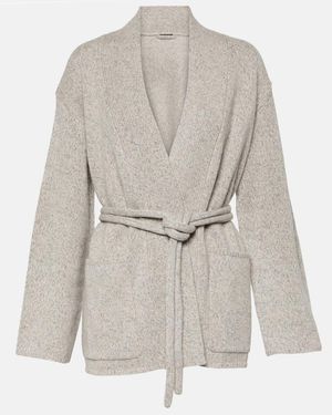 JOSEPH Wickel-Cardigan Luxe Aus Kaschmir - Grau
