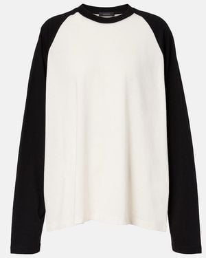 Wardrobe NYC Cotton Jersey Sweatshirt - Black